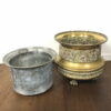 Cache pot en laiton à piètement de griffes – Image 4