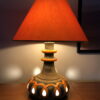 Lampe en céramique ajourée
