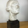 Sculpture étude d'atelier en plâtre