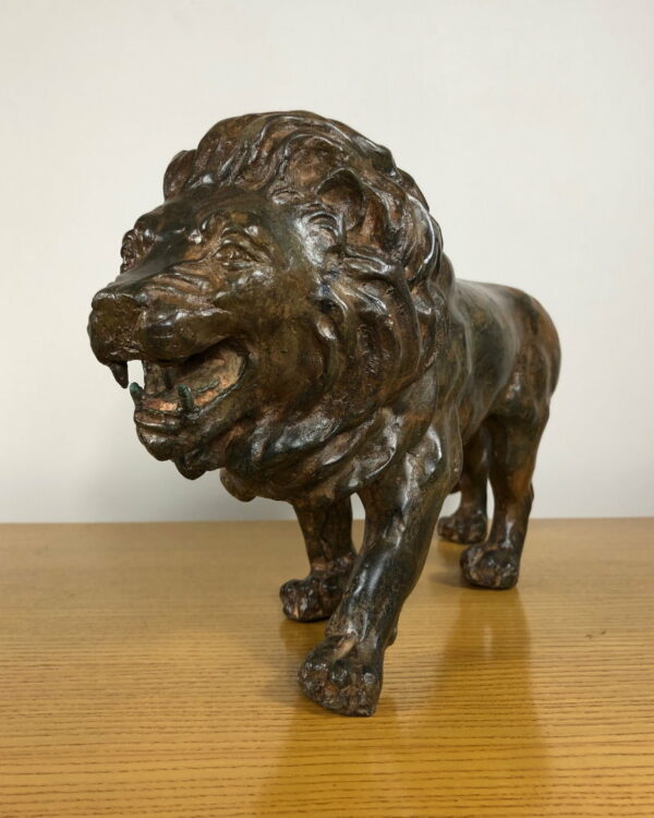 Statue de lion en bronze – Image 5