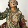 Statuette en bois polychrome XVIIIème siècle