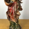 Statuette en bois polychrome XVIIIème siècle – Image 5