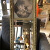 Petit trumeau gravure et miroir biseauté XIXème siècle