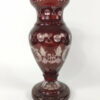 Vase en cristal de Bohême