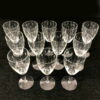 Verres anciens en cristal